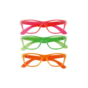 Modische Lesebrille in eckiger Form – Knallige...