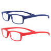 Stylische Lesebrille Emil mit Federscharnier und extralangen Neckholder-Bügeln