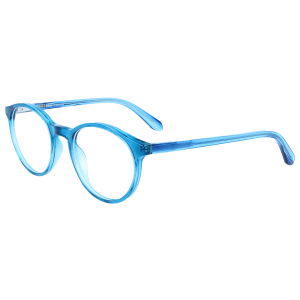 Bunte Fernbrille EIKE - Runde Kunststoffbrille mit stabilem Federscharnier