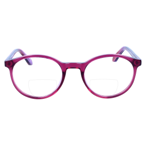 Eike Bifokalbrille &ndash; Runde Kunststoffbrille mit...