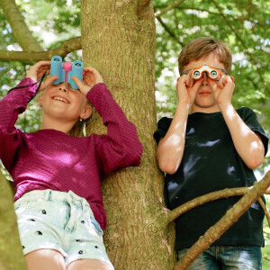 BRESSER JUNIOR 6x21 Kinderfernglas Faltfernglas für...