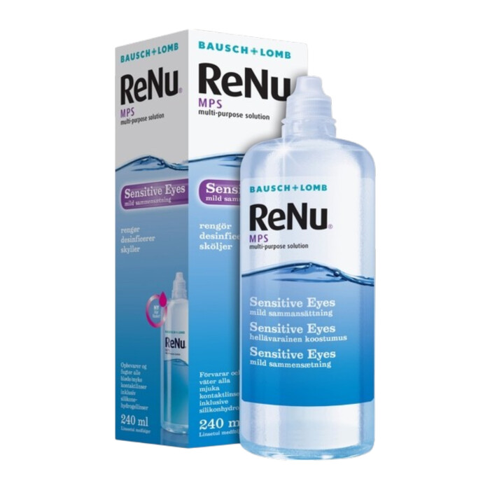 Bausch + Lomb ReNu MPS Sensitive Eyes Kombilösung für weiche Kontaktlinsen 1 x 240 ml