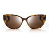 Victoria Sonnenbrille Lazer Sun 36 im Schmetterlingsdesign in Havanna mit Federscharnier
