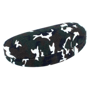 Hartschalen-Etui mit Camouflage-Muster in 2 Farben