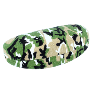 Hartschalen-Etui mit Camouflage-Muster in 2 Farben