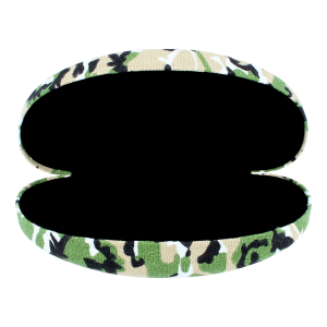 Hartschalen-Etui mit Camouflage-Muster in 2 Farben