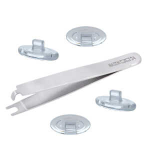Paule & Knopf - Silikon Klick-Nasenpad Set Oval 13mm...
