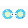 Partybrille mit drehbarer Ziffern-Anzeige & Emojis – Partymotiv