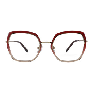 RUBY – Stilbewusste Brillenfassung in Rot mit...