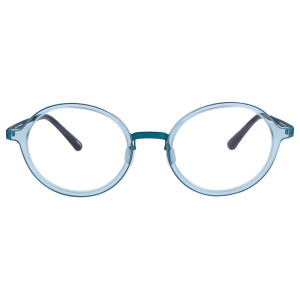 Heyelander MARLI - Runde Metall-Kunststoffbrille in...