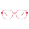 Heyelander Olang - Handmade Acetat Brillenfassung in auffälligem Pink