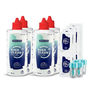 AVIZOR Ever Clean Plus 4x 350 ml + 120 Tabletten mit...