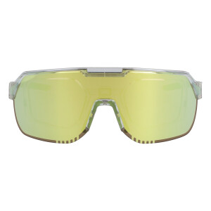 Sportbrille Leader Aero in Grün-Gelb mit...