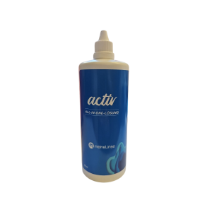 meineLinse activ All-in-One Lösung 2x 360ml für...