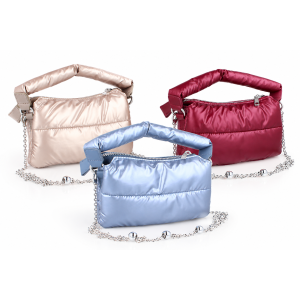 Mini-Etui-Tasche - Stilvolles wattiertes Softcase mit...