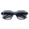 Stylische Fertiglesebrille / Sonnenbrille CHRIS in Grau + 0,00 dpt
