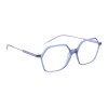 Etnia Barcelona HEX VI Flieder/Silber – Schraubenlose Hexagon-Fassung
