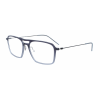 Air Lite Korrekturbrille Grau-Transparent – Modernes Naviatordesign mit Doppelsteg