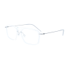 Air Lite Korrekturbrille Transparent – Modernes Naviatordesign mit Doppelsteg