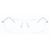 Air Lite Korrekturbrille Transparent – Modernes Naviatordesign mit Doppelsteg