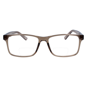 Moderne Bifokalbrille Anyway aus Kunststoff in eckiger Trapezform