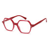 Trendige Lesebrille "Susi" in sechseckiger Form mit individueller Verglasung