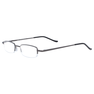 Metall-Nylor-Lesebrille Gun mit Federscharnier und...