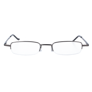 Metall-Nylor-Lesebrille Gun mit Federscharnier und...