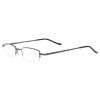 Metall-Nylor-Lesebrille Gun mit Federscharnier und UV-Schutz in verschiedenen Stärken