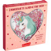 Handwärmer/Taschenwärmer Motiv Einhorn | Figürlicher Handwärmer in Herzform mit Glitter 51260 Sheepworld