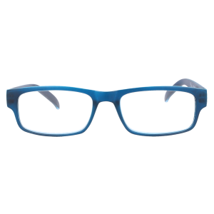 Klassische Fertiglesebrille aus Kunststoff in 2 matten Farben und Etui