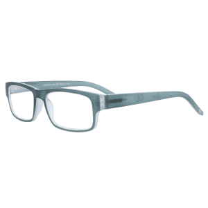 Klassische Fertiglesebrille aus Kunststoff in 2 matten Farben und Etui