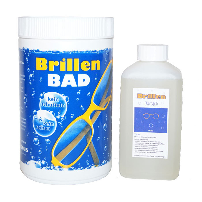 SPEZIAL | Brillenbad Vitrus inkl. 240ml Reinigungskonzentrat