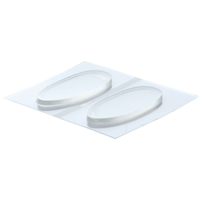 Nasenpad zum Aufkleben aus Silikon - 4 Größen - Höhe 0,85mm