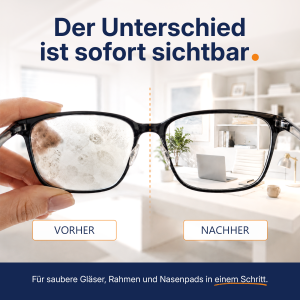 Vitrus Brillenbad Nachfüllset – 2x 100ml Reinigungskonzentrat ohne Dose