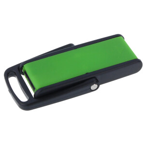Taschenschraubendreherset schwarz-grün mit 6 Funktionen