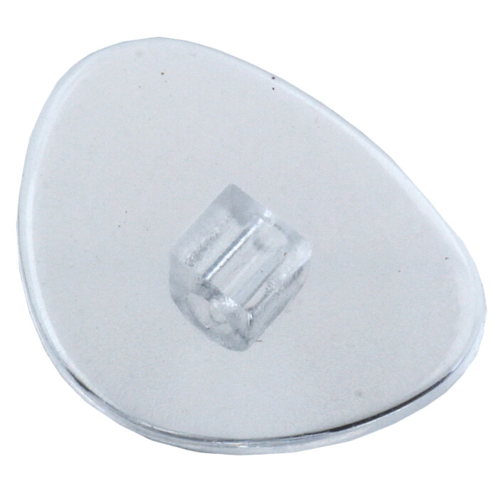 Nasenpad zum Schrauben Acryl-Hart dreieckig 10mm