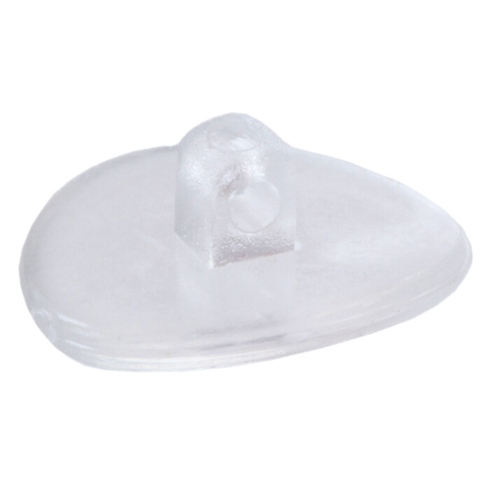 Nasenpad zum Schrauben PVC dreieckig 10 mm dünn