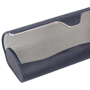 Elegantes Brillenetui mit floraler Prägung -...