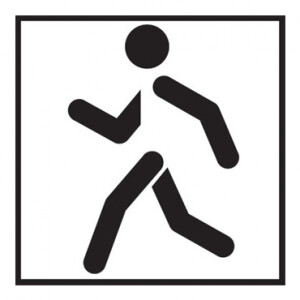 Microfasertuch "Action - Laufen"