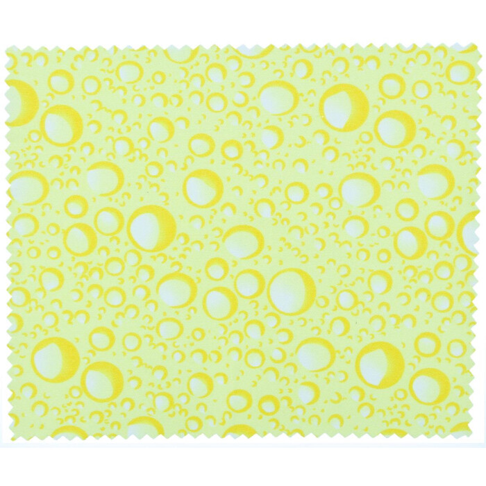 Microfasertuch zum Brille reinigen - 5 Farben gelb