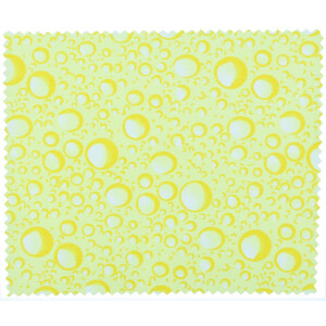 Microfasertuch zum Brille reinigen - 5 Farben gelb