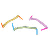 Elastisches Spiralband für Kinder mit Silikon Tube-Endstück von Julbo lila