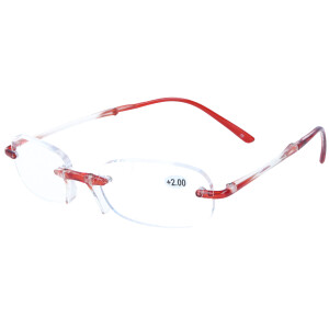 Falt-Lesebrille Strike mit Etui in Rot +1,00 dpt