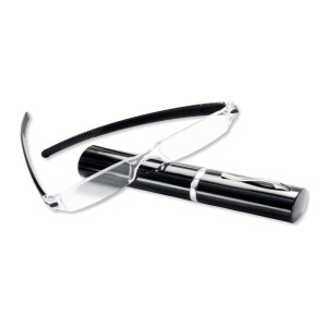 Lesehilfe DANIEL randlos mit Etui + 1,00 dpt