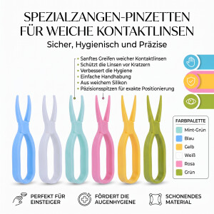 Zangen - Pinzette für weiche Kontaktlinsen