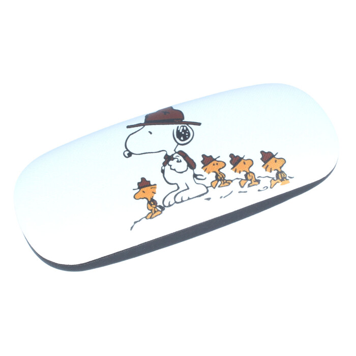 super Brillenetui für Kinder "Snoopy mit Woodstock" Peanuts