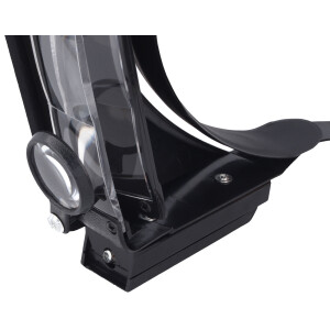 Binokulare Kopflupe UNIVERSAL mit 4 Vergrößerungen und Beleuchtung