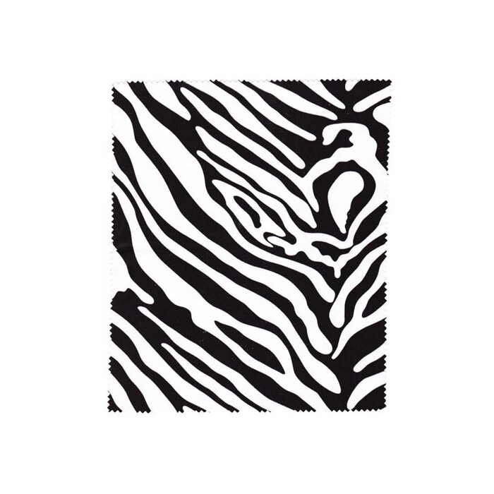 Motiv Microfasertuch mit Safari-Motiv - Leopard - Zebra - Tiger - Gepard Zebra