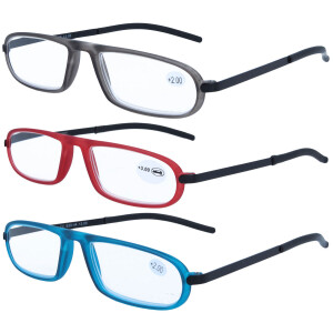 Fertiglesebrille LE MANS mit Metallb&uuml;geln inkl....